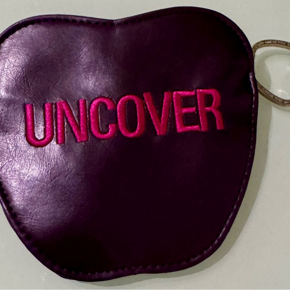 DKNY Pouch, Faux-leather (cruelty-free!)